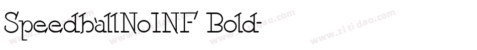 SpeedballNo1NF Bold字体转换